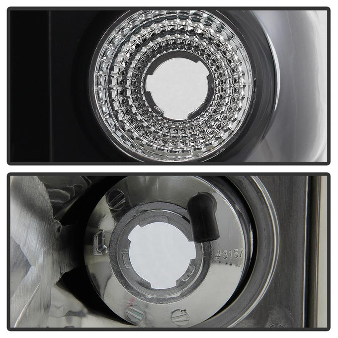 Black Euro Style Tail Lights <br>03-06 Chevy Silverado, 2007 Classic
