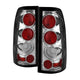Chrome Euro Style Tail Lights <br>03-06 Chevy Silverado, 2007 Classic