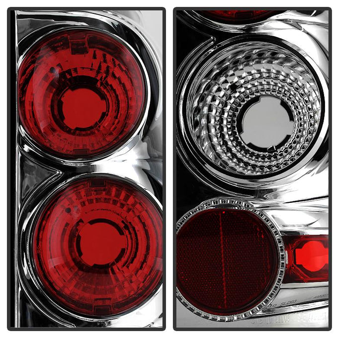 Chrome Euro Style Tail Lights <br>03-06 Chevy Silverado, 2007 Classic