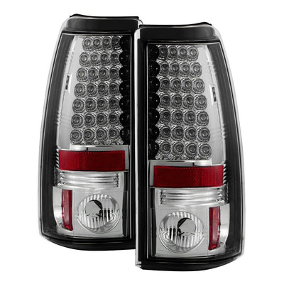 Chrome LED Tail Lights <br>03-06 Chevy Silverado, 2007 Classic