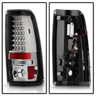 Chrome LED Tail Lights <br>03-06 Chevy Silverado, 2007 Classic
