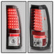 Chrome LED Tail Lights <br>03-06 Chevy Silverado, 2007 Classic
