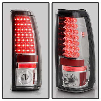 Chrome LED Tail Lights <br>03-06 Chevy Silverado, 2007 Classic