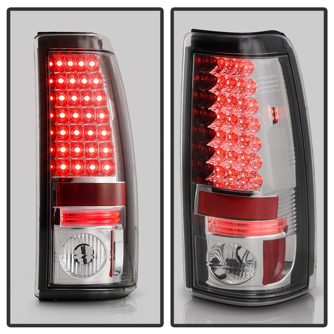 Chrome LED Tail Lights <br>03-06 Chevy Silverado, 2007 Classic
