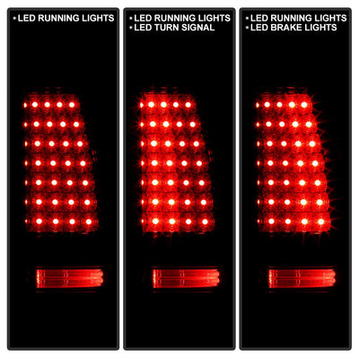 Chrome LED Tail Lights <br>03-06 Chevy Silverado, 2007 Classic
