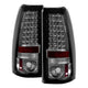 Smoke LED Tail Lights <br>03-06 Chevy Silverado, 2007 Classic