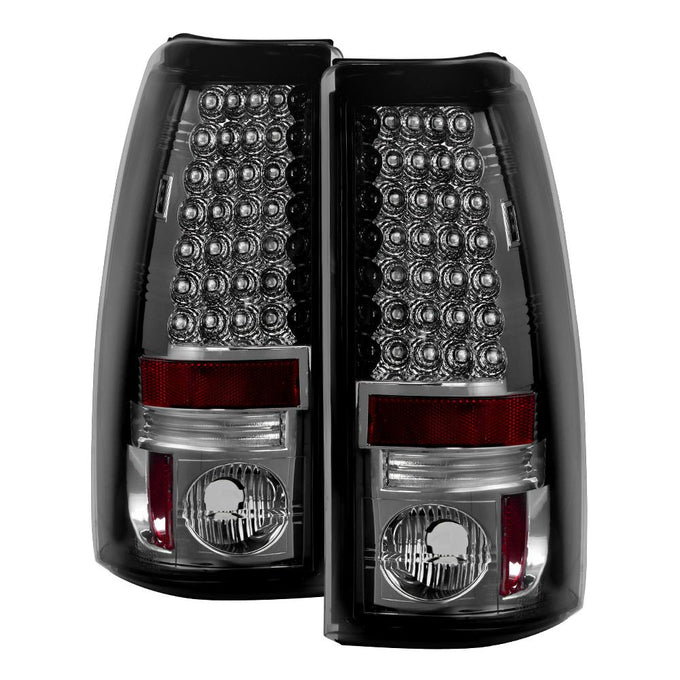 Smoke LED Tail Lights <br>03-06 Chevy Silverado, 2007 Classic