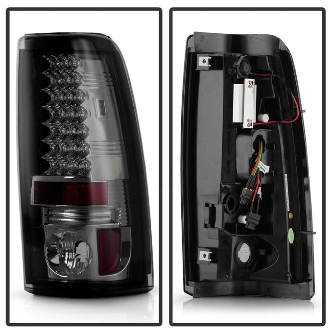 Smoke LED Tail Lights <br>03-06 Chevy Silverado, 2007 Classic