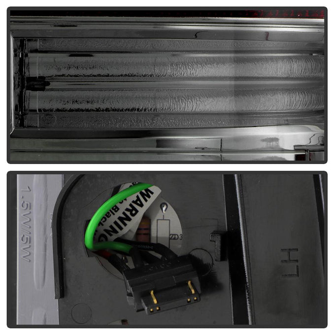 Smoke LED Tail Lights <br>03-06 Chevy Silverado, 2007 Classic