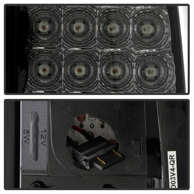 Smoke LED Tail Lights <br>03-06 Chevy Silverado, 2007 Classic