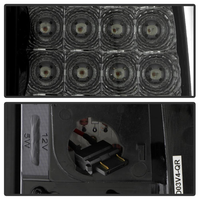 Smoke LED Tail Lights <br>03-06 Chevy Silverado, 2007 Classic