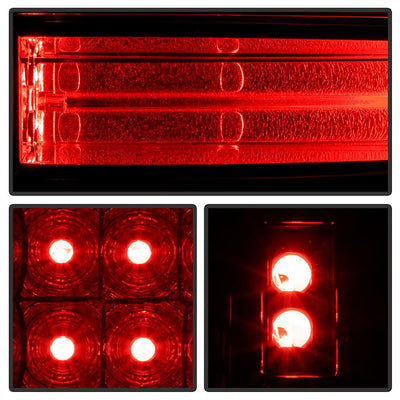 Smoke LED Tail Lights <br>03-06 Chevy Silverado, 2007 Classic