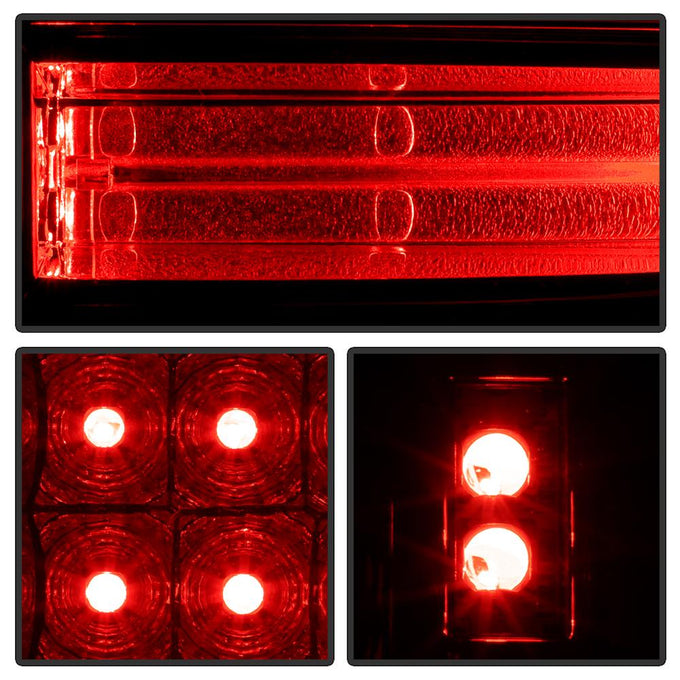 Smoke LED Tail Lights <br>03-06 Chevy Silverado, 2007 Classic