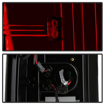 Red Smoke LED Tail Lights <br>07-13 Chevy Silverado, GMC Sierra