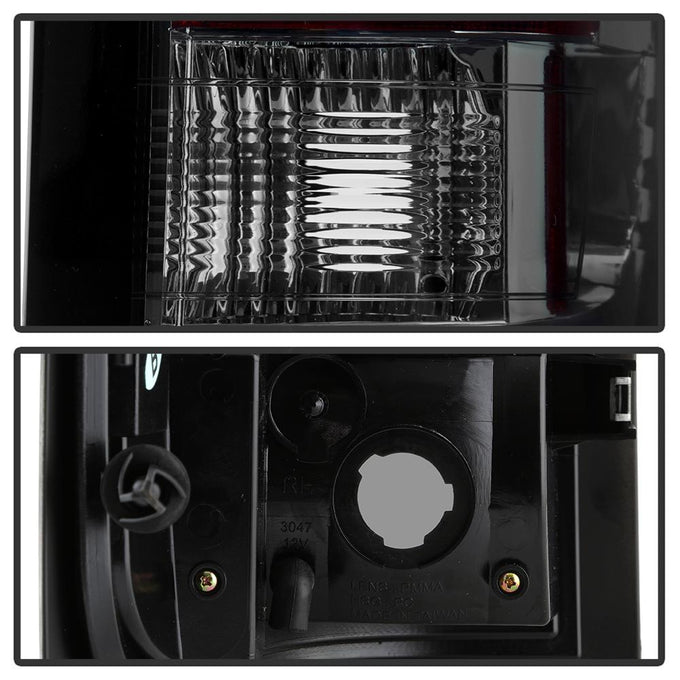Red Smoke LED Tail Lights <br>07-13 Chevy Silverado, GMC Sierra