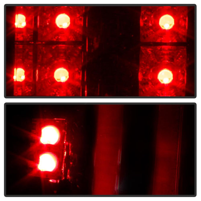 Red Smoke LED Tail Lights <br>07-13 Chevy Silverado, GMC Sierra