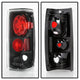 Black Euro Style Tail Lights <br>82-93 Chevy S10/Blazer, GMC Jimmy