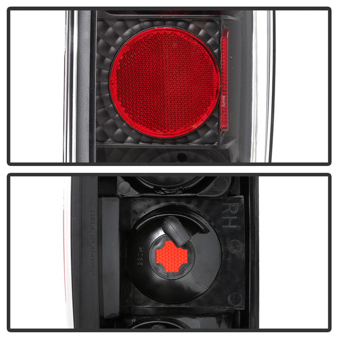 Black Euro Style Tail Lights <br>82-93 Chevy S10/Blazer, GMC Jimmy