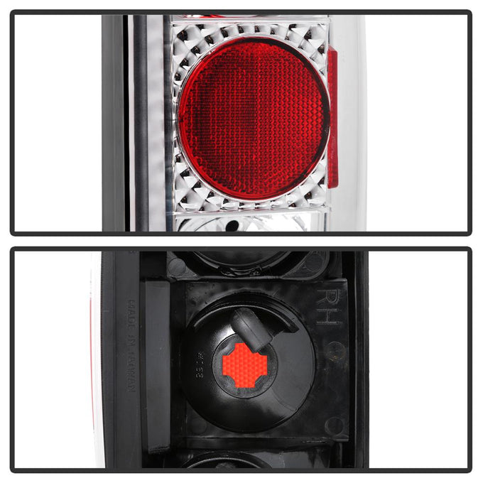 Chrome Euro Style Tail Lights <br>82-93 Chevy S10/Blazer, GMC Jimmy