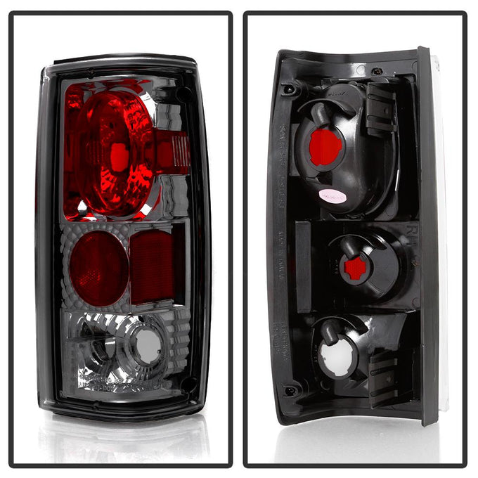 Smoke Euro Style Tail Lights <br>82-93 Chevy S10/Blazer, GMC Jimmy