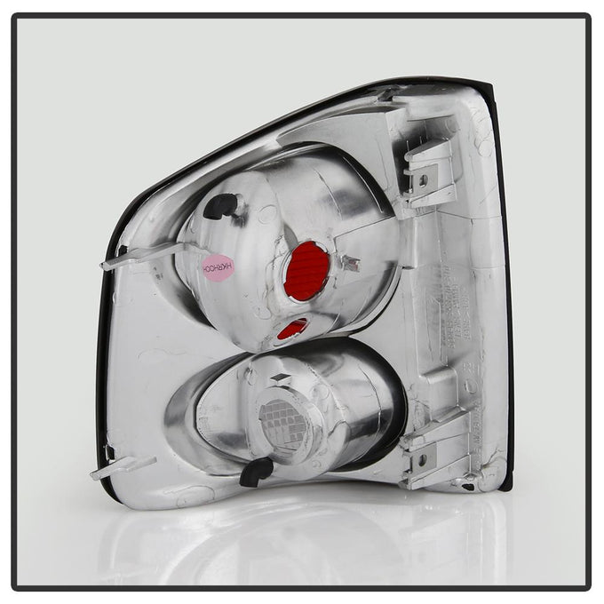 Black Euro Style Tail Lights <br>96-00 Isuzu Hombre 94-04 Chevrolet S10 94-04 GMC Sonoma