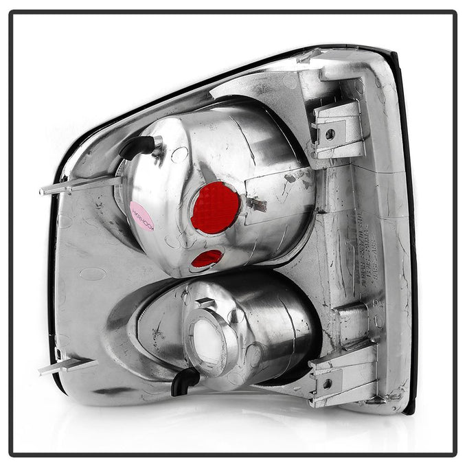 Chrome Euro Style Tail Lights <br>96-00 Isuzu Hombre 94-04 Chevrolet S10 94-04 GMC Sonoma