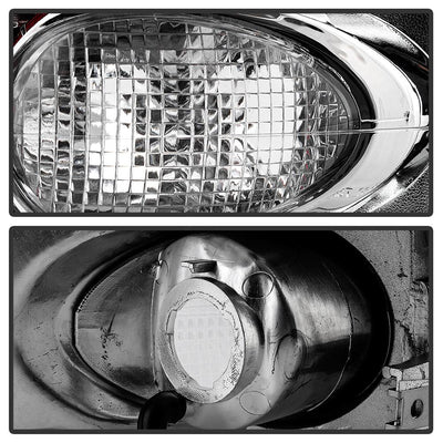 Chrome Euro Style Tail Lights <br>96-00 Isuzu Hombre 94-04 Chevrolet S10 94-04 GMC Sonoma