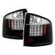 Black LED Tail Lights <br>96-00 Isuzu Hombre 94-04 Chevrolet S10 94-04 GMC Sonoma