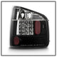 Black LED Tail Lights <br>96-00 Isuzu Hombre 94-04 Chevrolet S10 94-04 GMC Sonoma