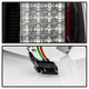 Black LED Tail Lights <br>96-00 Isuzu Hombre 94-04 Chevrolet S10 94-04 GMC Sonoma