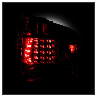 Red Clear LED Tail Lights <br>96-00 Isuzu Hombre 94-04 Chevrolet S10 94-04 GMC Sonoma