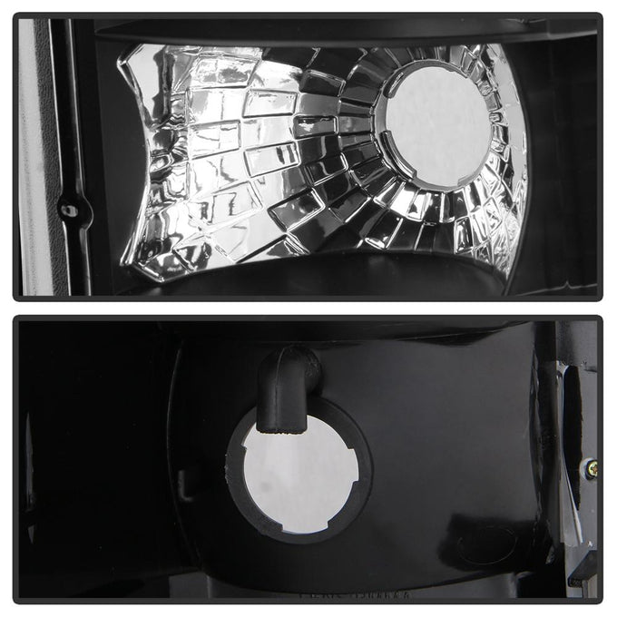 Black Euro Style Tail Lights <br>99-02 Chevy Silverado, GMC Sierra 1500 2500 3500