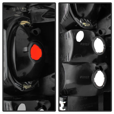 Chrome Euro Style Tail Lights <br>99-02 Chevy Silverado, GMC Sierra 1500 2500 3500