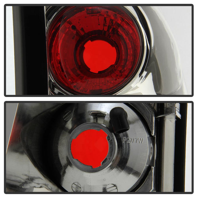 G2 Version Chrome Euro Style Tail Lights <br>99-02 Chevy Silverado, GMC Sierra 1500 2500 3500