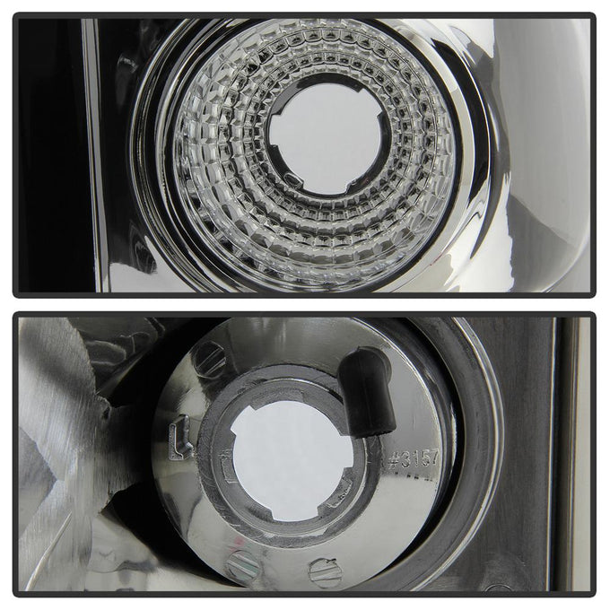 G2 Version Chrome Euro Style Tail Lights <br>99-02 Chevy Silverado, GMC Sierra 1500 2500 3500
