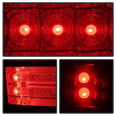 Smoke LED Tail Lights <br>99-02 Chevy Silverado, GMC Sierra 1500 2500 3500