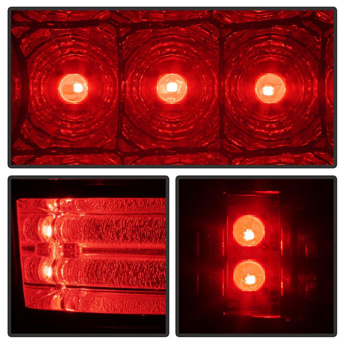 Smoke LED Tail Lights <br>99-02 Chevy Silverado, GMC Sierra 1500 2500 3500
