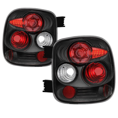 Black Euro Style Tail Lights <br>99-04 Chevy Silverado 1500 2500 3500