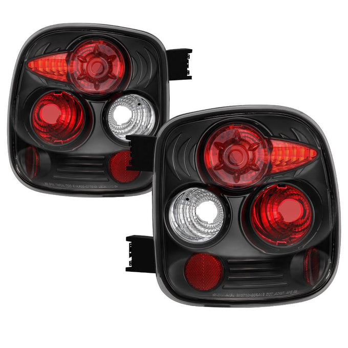 Black Euro Style Tail Lights <br>99-04 Chevy Silverado 1500 2500 3500