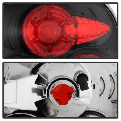 Black Euro Style Tail Lights <br>99-04 Chevy Silverado 1500 2500 3500