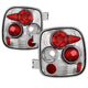 Chrome Euro Style Tail Lights <br>99-04 Chevy Silverado 1500 2500 3500