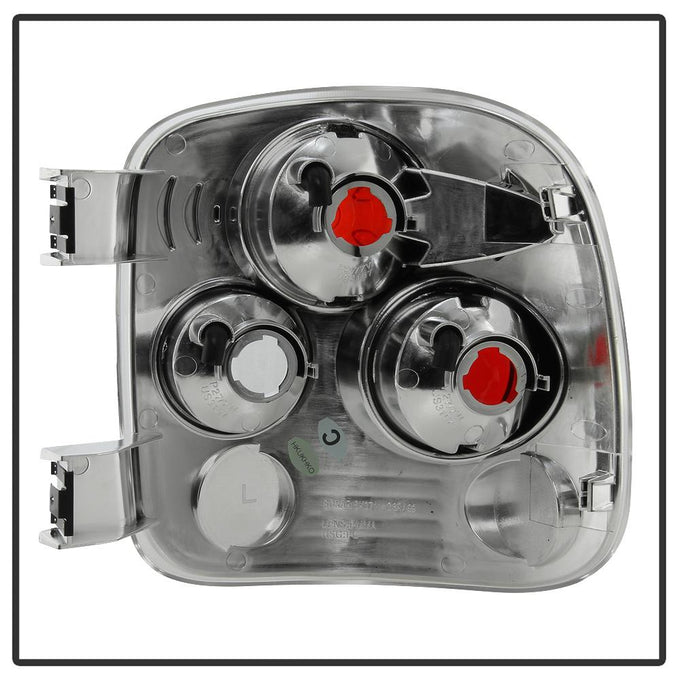 Chrome Euro Style Tail Lights <br>99-04 Chevy Silverado 1500 2500 3500