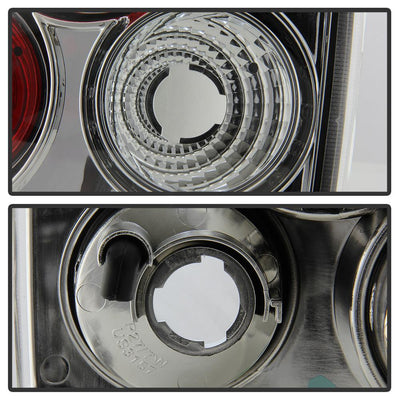 Chrome Euro Style Tail Lights <br>99-04 Chevy Silverado 1500 2500 3500