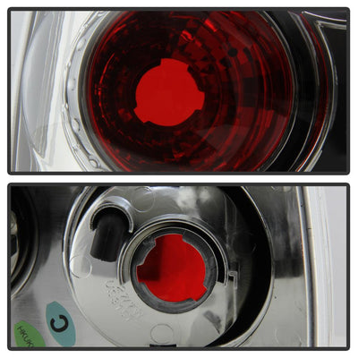 Chrome Euro Style Tail Lights <br>99-04 Chevy Silverado 1500 2500 3500