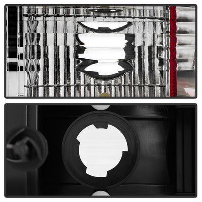 Red Clear LED Tail Lights <br>07-14 Chevy Suburban, GMC Yukon