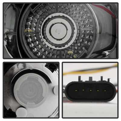 Smoke Euro Style Tail Lights <br>02-09 Chevy Trailblazer 02-06 EXT