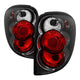 Black Euro Style Tail Lights <br>01-07 Chrysler Town & Country, 00-03 Voyage