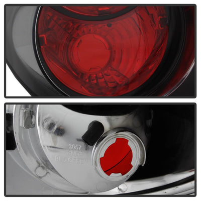Black Euro Style Tail Lights <br>01-07 Chrysler Town & Country, 00-03 Voyage