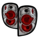 Chrome Euro Style Tail Lights <br>01-07 Chrysler Town & Country, 00-03 Voyage