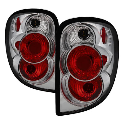 Chrome Euro Style Tail Lights <br>01-07 Chrysler Town & Country, 00-03 Voyage
